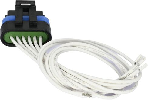 1P1170, 3U2Z-14S411-AVAA Throttle Position Sensor Connector Wiring Harness V10 6.8L 415cid V8 5.4L 330cid Compatible with Ford Excursion E-350 Club Wagon Super Duty E-450 F250 F-350 in Kuwait