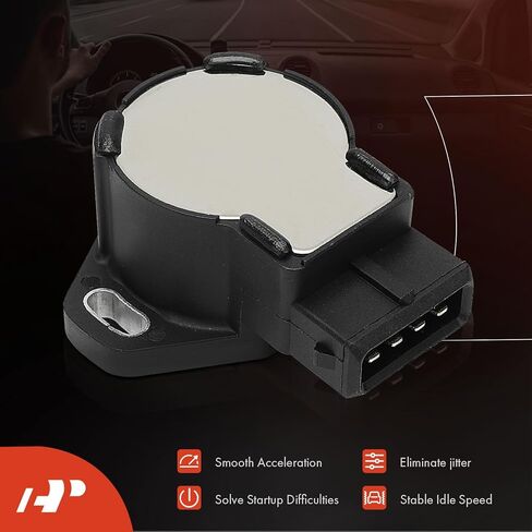 مستشعر موضع الخانق A-Premium TPS متوافق مع تويوتا وفورد ومازدا وكيا وميركوري - كامري، 4Runner، Land Cruiser، Supra، Escort، 323، Miata، MX-3، Protege، Sephia، Tracer، Cressida، Pickup in Kuwait