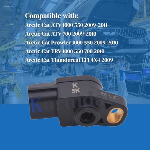 0430-072 0430072 Throttle Position Sensor TPS Replacement Compatible with Arctic Cat ATV 1000 550 2009-2011, 700 2009-2010, Compatible with Prowler 1000 550 700 2009-2010 in Saudi Arabia
