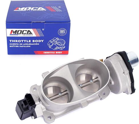 MOCA S20021 Throttle Body w/Position Sensor Compatible with 05-19 for Ford E-350 Super Duty V10 6.8L, 11-19 F53 V10 6.8L, 06-09 Ford F53 V10 6.8L, 07-12 Mustang V8 5.4L in Kuwait