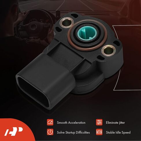 A-Premium TPS Throttle Position Sensor Compatible with Dodge, Chrysler, Eagle, Plymouth - Grand Caravan, Town & Country, Concorde, Imperial, LeBaron, Caravan, Daytona, Spirit, Vision, Acclaim in Kuwait