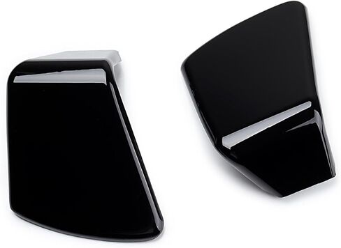 2X Inner Fairing Glove Box Door Covers Compatible with 1998-2013 Harley Road Glide Gloss Black Glove Compartment Lid Replacement + Mounting Hardware in Kuwait