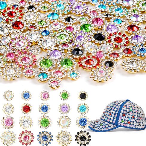 200Pcs Sew on Rhinestones for Bedazzling, 8/10/12/14MM Mixed Colors Crystal Glass Flatback Rhinestones Large Gems for Crafting Clothes Shoes Hats Bags Decor DIY Gift in Kuwait
