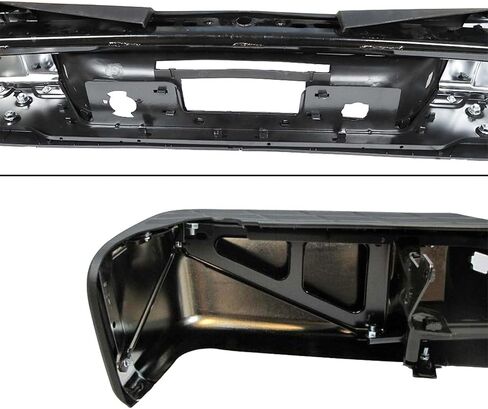 Rear Step Bumper Assembly Kit without Radar Hole Replacement for 2007-2013 Silverado Sierra 1500 Truck 22932803 GM1103147 in Kuwait