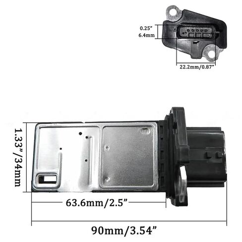 22680-CA000 MAF Mass Air Flow Sensor for FX35 G35 3.5L 2003-08 22680 7S000 22680-7S000 in Kuwait