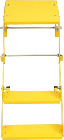 ALMULOO Heavy Duty Big Truck Tire Step Standard Width Two Step Easy to Install Yellow Powder Coated Steel in Kuwait