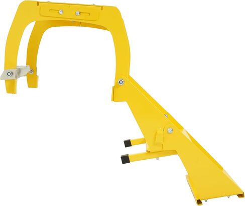 ALMULOO Heavy Duty Big Truck Tire Step Standard Width Two Step Easy to Install Yellow Powder Coated Steel in Kuwait