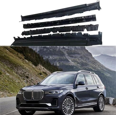 US Stock Side Steps Running Boards Fits for BMW X7 G07 2019-2026, Aluminum Nerf Bars, 2PCS with Brackets in Saudi Arabia