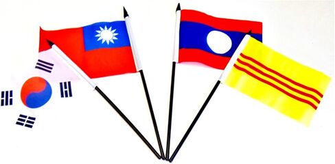 Southeast Asia Flag Set 20 Polyester 4x6 Inch Flags One Flag for Each Country in Southeast Asia in Saudi Arabia