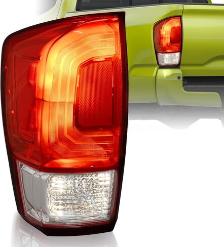 مجموعة مصابيح الذيل متوافقة مع Toyota Tacoma 2016-2023 مجموعات إشارة الفرامل الخلفية للجانب الأيمن للراكب مع المصابيح، استبدل 81550-04170 81550-04190 81550-04220 in Kuwait