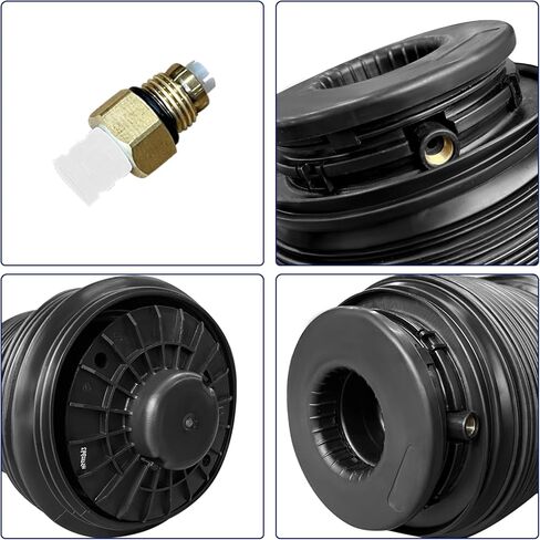 أكياس زنبركية هوائية خلفية متوافقة مع رقم استبدال 2017-2019 Maserati Levante OEM 670037519، 670100715 in Kuwait