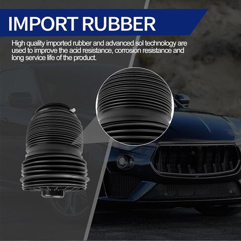أكياس زنبركية هوائية خلفية متوافقة مع رقم استبدال 2017-2019 Maserati Levante OEM 670037519، 670100715 in Kuwait