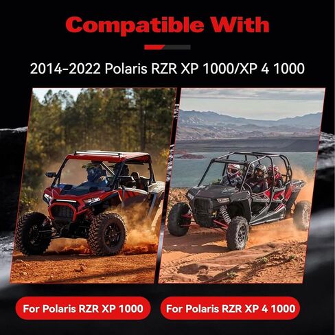وصلة استقبال JERBOR شديدة التحمل مقاس 2 بوصة UTV مناسبة لـ Polaris RZR XP1000 2014-2025، محول مقطورة لـ XP1000 in Kuwait