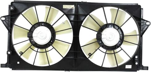 Garage-Pro Radiator Cooling Fan Compatible with 2006-2011 Buick Lucerne, Fits 2006-2011 Cadillac DTS Dual Fan in Kuwait