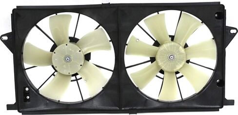 Garage-Pro Radiator Cooling Fan Compatible with 2006-2011 Buick Lucerne, Fits 2006-2011 Cadillac DTS Dual Fan in Kuwait
