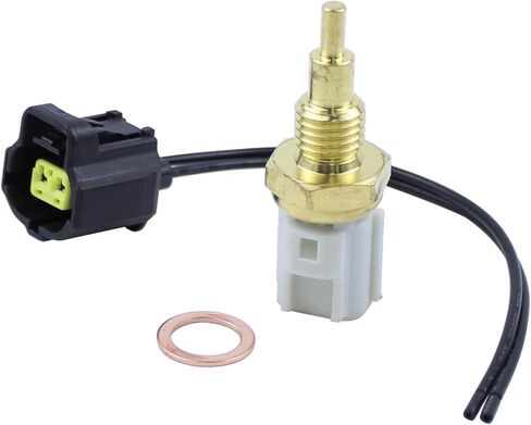 MOTOKU Water Coolant Temperature Sensor w/Connector Harness Pigtail for Toyota Yaris Matrix Tundra Sequoia Tacoma Sienna RAV4 Camry Corolla Avalon 4Runner for Lexus ES350 IS250 GS350 for Scion xB in Kuwait