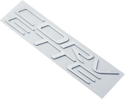 1x 97-04 C5 Corvette Rear Bumper Inserts Letters Emblem 3D Badge Sticker Nameplate Fit for C5 (Chrome) in Saudi Arabia