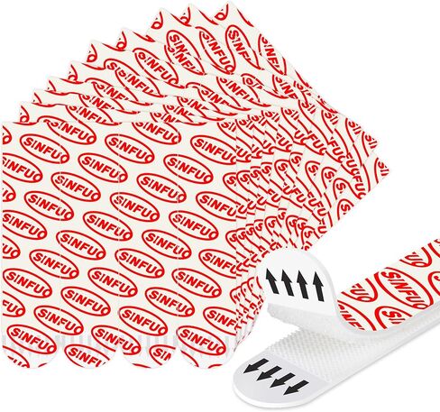 Picture Hanging Removable Hook-and-Loop Strips, 20-Sets Set Damage-Free Picture Hanging Tool Kit Residue-Free Wall Tape, Adhesive Strips, Hook and Loop Tape, Mounting Tape -M in Saudi Arabia