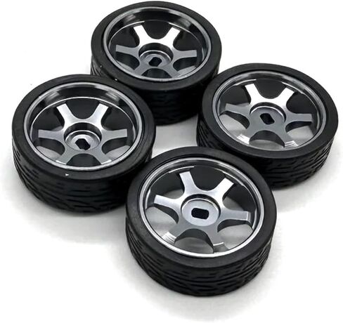 Metal Compatible with WLtoys 284019-A 284191 284131 284010 K969 K989 RC 1/28 Remote Control car 22mm hub Speed Racing Tires Parts(Light Grey) in Saudi Arabia