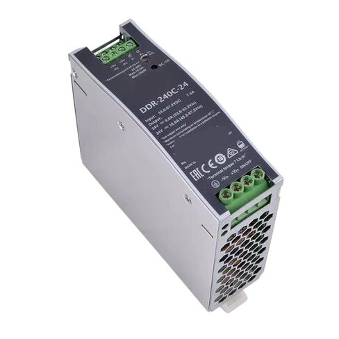 1pcs DDR-240C-24 24V 10A Switching Power 240W DIN Rail Type DC-DC Converter in Saudi Arabia