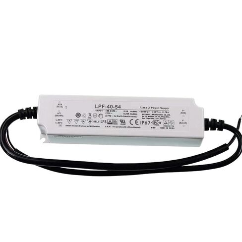 1 قطعة LPF-40-12 12 فولت 3.34A الجهد المستمر تيار مستمر LED الإضاءة سائق PFC IP67 in Saudi Arabia