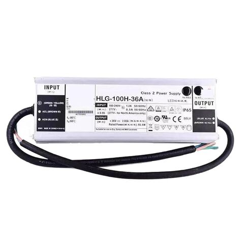 1 قطعة HLG-100H-36A 36 فولت 2.65A الجهد المستمر LED الإضاءة سائق PFC مقاوم للماء تحويل التيار الكهربائي in Kuwait