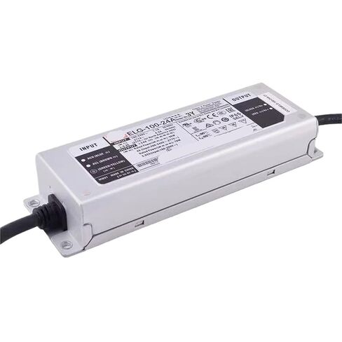 1 قطعة ELG-100-24A-3Y 24 فولت 4A الجهد المستمر LED الإضاءة سائق Buit-in نشط PFC وظيفة AC-DC امدادات الطاقة in Saudi Arabia
