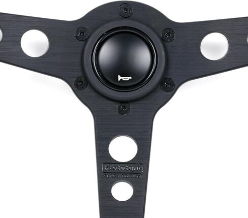 Prototipo BLACK EDITION 350mm Simulator Game Sim Racing Steering Wheel - 6x70mm Bolt Pattern,Anodized Spokes,Black Stitching in Saudi Arabia