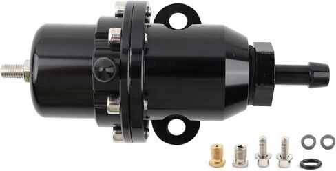 25-300BK Fuel Pressure Regulator Compatible with 1986-2001 Civic Integra Del Sol B16A B18C D16 Replace# 25300BK in Saudi Arabia