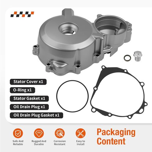 Stator Cover & Gasket Kit For Suzuki DR-Z400 DR-Z400SM/S/E 2000-2024 (2000-2004 Exclude Dr-Z400w/K1/K2/K3/K4 & Y/K1) 11351-29F60 in Kuwait