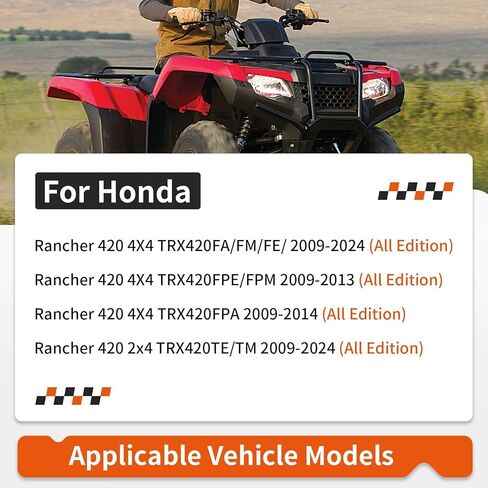غطاء رأس الاسطوانة ومجموعة حشية لهوندا رانشر 420 TRX420 2009-2024 12310-HP5-L10 12310-HP5-600 in Kuwait