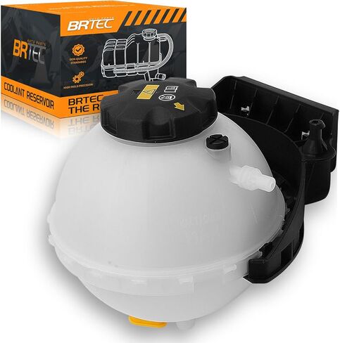 Coolant Recovery Overflow Reservoir Tank w/Sensor & Cap Compatible with 2012-2019 BMW 120i, 220i, 228i, 320i, 328i, 420i, 428i, 520i L4 2.0L, Replace# 17137609469, 17137642158 in Kuwait