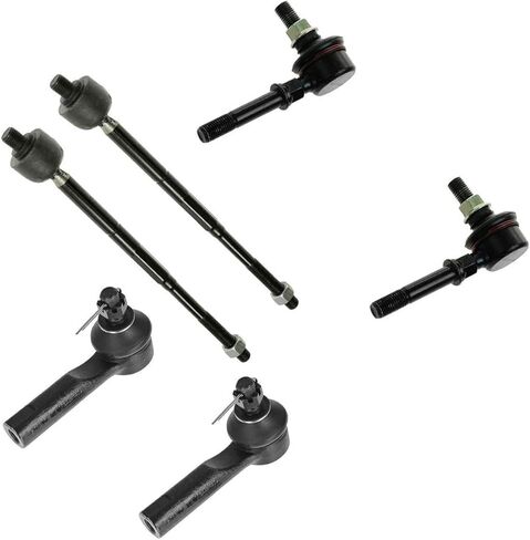 Inner Outer Tie Rod Sway Bar Kit Left Set of 6 Sealed for Nissan for 200SX 1.6L/2.0L 1995-1998 in Saudi Arabia