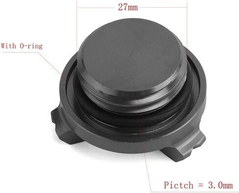 Motorcycle CNC Engine Oil Filler Cap Plug Screw Compatible with Yamaha R6 YZF R7 2021 2022 YZF-R1 1998-2020 YZF-R3 YZF-R6 R6S 2006-2021 in Kuwait