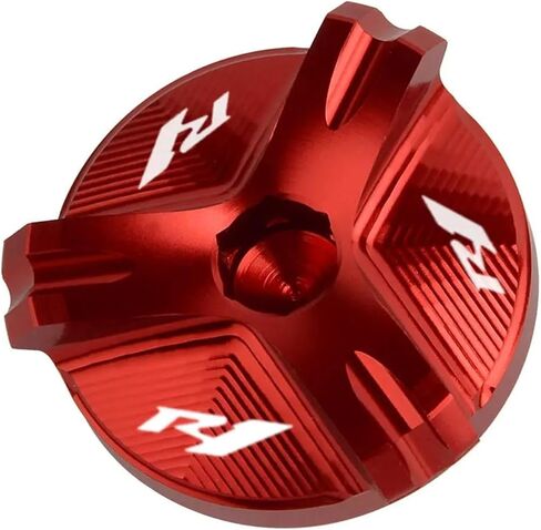 Motorcycle CNC Engine Oil Filler Cap Plug Screw Compatible with Yamaha R6 YZF R7 2021 2022 YZF-R1 1998-2020 YZF-R3 YZF-R6 R6S 2006-2021 in Kuwait