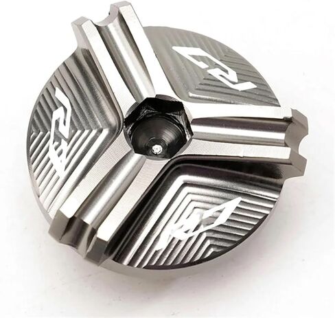 Motorcycle CNC Engine Oil Filler Cap Plug Screw Compatible with Yamaha R6 YZF R7 2021 2022 YZF-R1 1998-2020 YZF-R3 YZF-R6 R6S 2006-2021 in Kuwait