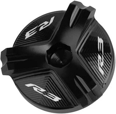 Motorcycle CNC Engine Oil Filler Cap Plug Screw Compatible with Yamaha R6 YZF R7 2021 2022 YZF-R1 1998-2020 YZF-R3 YZF-R6 R6S 2006-2021 in Kuwait