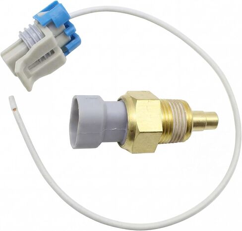 مستشعر درجة حرارة سائل تبريد المحرك 213-77 متوافق مع GM Chevy GMC Buick Oldsmobile C1500 K1500 Tahoe Impala Jimmy Yukon Regal 25037332 214-1026 in Kuwait