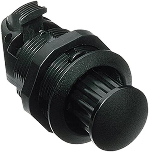 Southco M1-2A-13-5 Series Natural Plastic Pop-Out Knob Turn-To-Open Push-To-Close Latch, Non-Locking, 0.05"-0.75" Panel Thickness, Black (Pack of 10) in Saudi Arabia