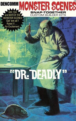 DENCOMM - Monster Scenes S1 - 1:13 Scale Model Kit - Dr. Deadly: 55th Anniversary Limited Edition in Saudi Arabia