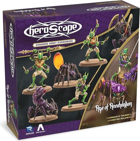 Renegade Game Studios Heroscape Skordyre Soldiers توسيع الجيش المشترك، 6 منمنمات معركة الطاولة in Kuwait