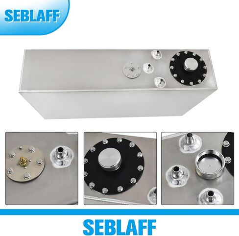 Aluminum 15 Gallon / 57L Slim Fuel Cell Tank with Level Sender in Kuwait