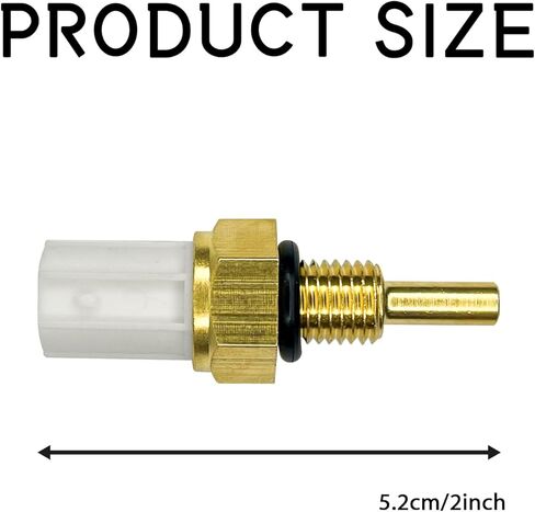 Engine Coolant Temperature Sensor for Honda Civic Element 2001-2011, CR-V 1997-2001, Accord 1994-2002, Pilot 2003-2004, Odyssey 1995-2004 & Acura MDX 2001-2002, Replace# 37870-PLC-004 in Kuwait
