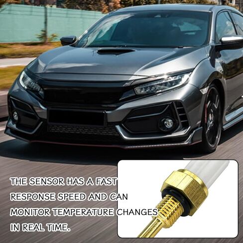 Engine Coolant Temperature Sensor for Honda Civic Element 2001-2011, CR-V 1997-2001, Accord 1994-2002, Pilot 2003-2004, Odyssey 1995-2004 & Acura MDX 2001-2002, Replace# 37870-PLC-004 in Kuwait