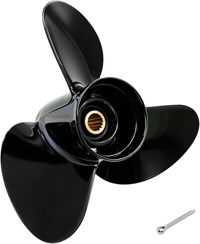 Boat Outboard Propeller for Suzuki DF 70A 80A 90 90A 100 115 115A 140A 140 HP Engines, 14 x 17 14x17 Pitch Aluminum Boat Motor Prop, 15 Tooth Spline, 3 Blades, OEM No. 58100-90J01-019, RH(Right Hand) in Saudi Arabia
