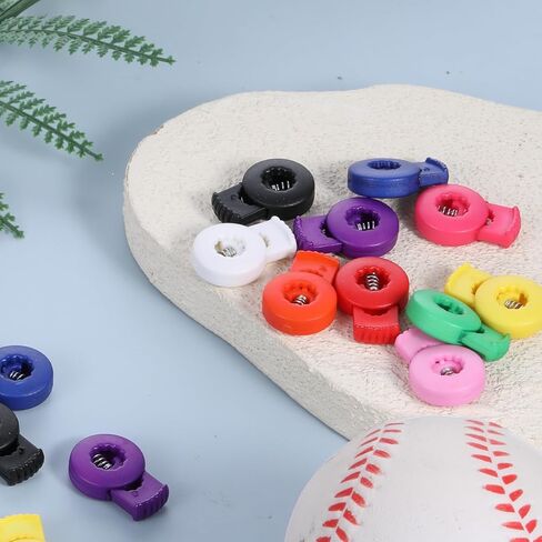 20 PCS Knitting Needle Stoppers, Stitch Stoppers for Knitting Needles Plastic Needle Point Locks Protectors Knit Needles Tips Stopper Single Hole Spring Toggle Stitch Stopper for Hand DIY Supplies in Kuwait
