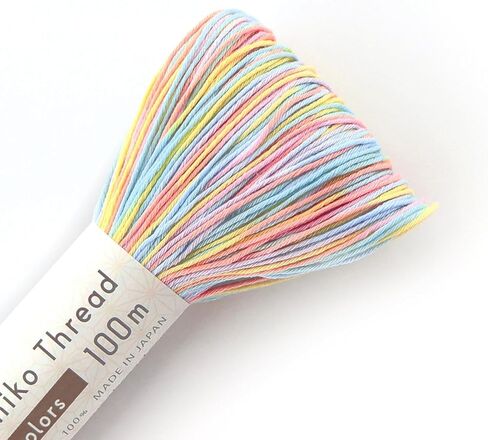 Olympus Col. 306 Sashiko Thread 328.1 ft (100 m) 6 Color Large Roll in Kuwait