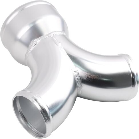 Cold Air Intake Turbo Intercooler Piping Fit for Twin-Turbo or Dual Intake Systems, Two 2.5" Pipes Merge into a Single 3.5" O.D in Saudi Arabia