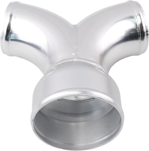 Cold Air Intake Turbo Intercooler Piping Fit for Twin-Turbo or Dual Intake Systems, Two 2.5" Pipes Merge into a Single 3.5" O.D in Saudi Arabia
