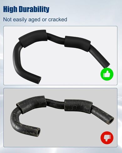 Breather Inlet and Outlet Hose Fit for Honda CRV 2002-2006 Honda Civic Si 2002-2005 Acura RSX 2002-2006 Replace 19514-PRB-A00 19514-PPL-G00 in Saudi Arabia